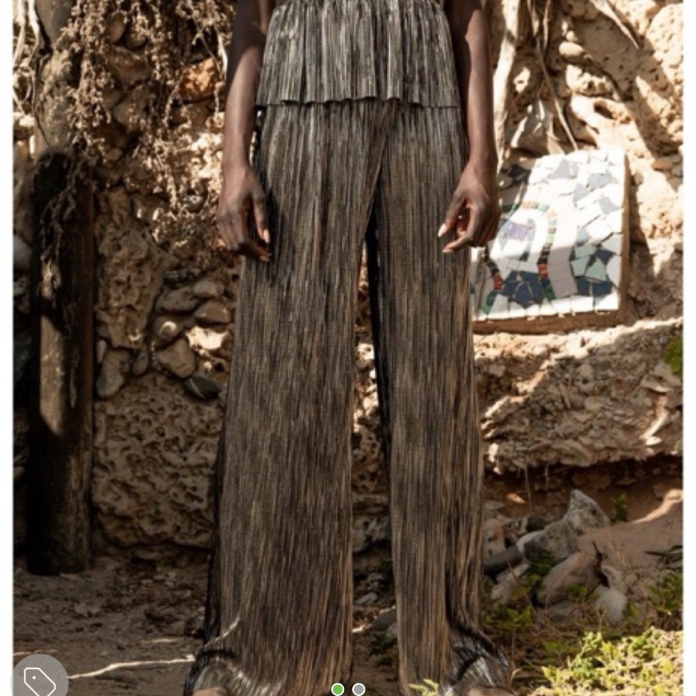 Sabina Musayev Gold Pants